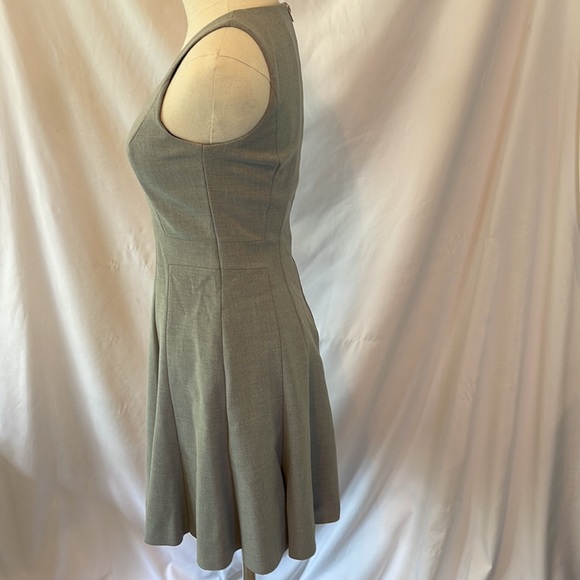 H&M Grey Fit and Flare Dress - Picture 3 of 6